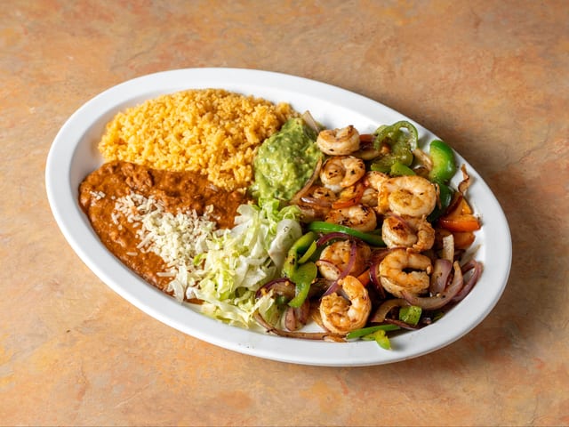 Shrimp Fajitas.