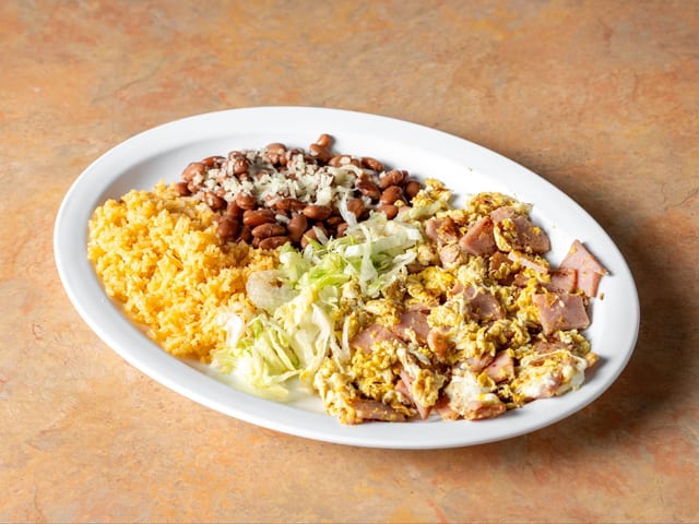 Ham & Eggs Plate.